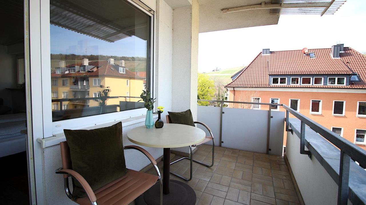 Grosszuegige Stadtwohnung - Garage, Balkon Wurzburg Ngoại thất bức ảnh